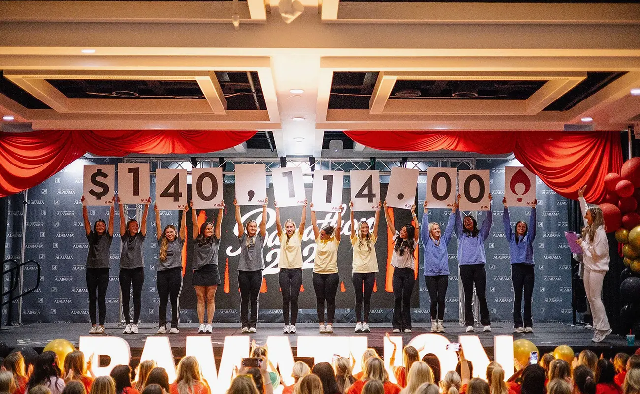 The total amount of money raised for a mini marathon in 2026